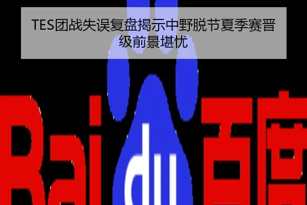TES团战失误复盘揭示中野脱节夏季赛晋级前景堪忧